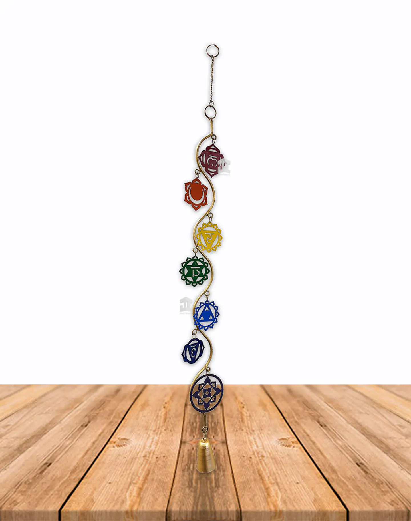 Campana De Viento Metal 7 Chakras VDQ20-133 2
