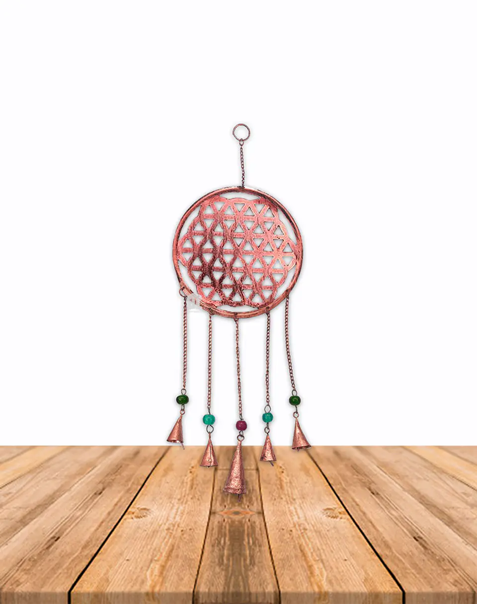 Colgante metal Mandala 8