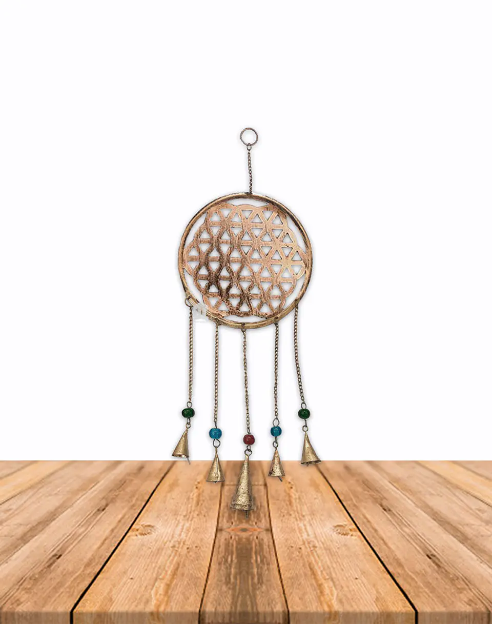Colgante metal Mandala 8