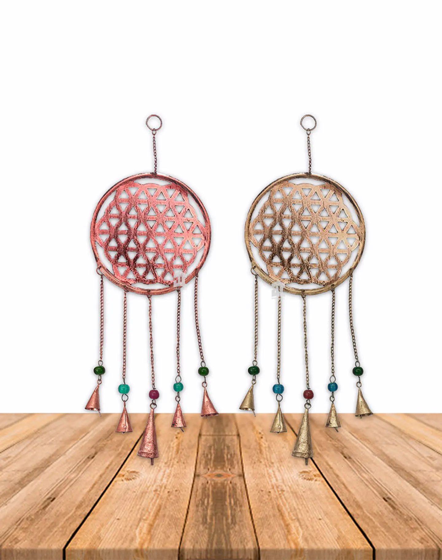Colgante metal Mandala 8