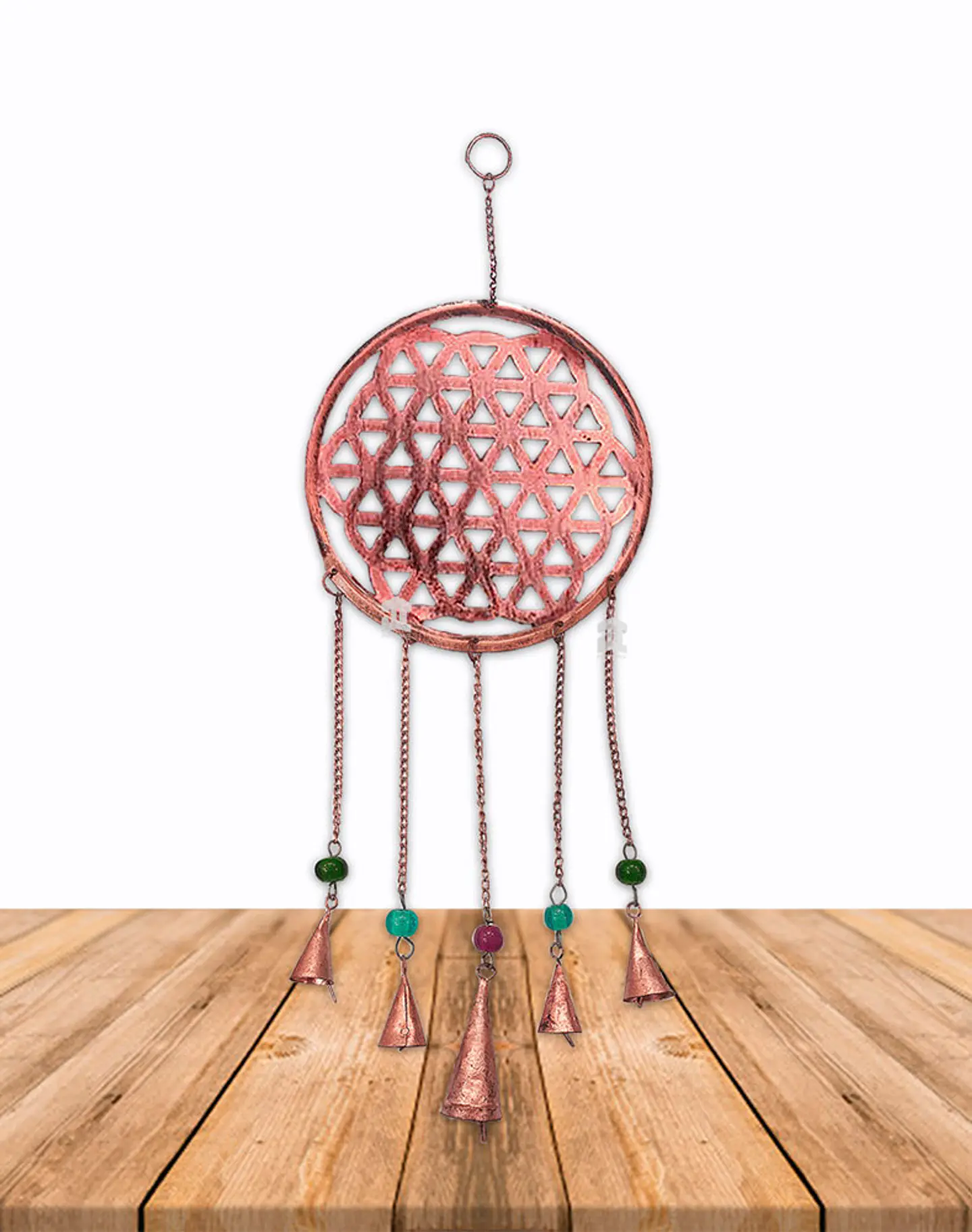 Colgante metal Mandala 10