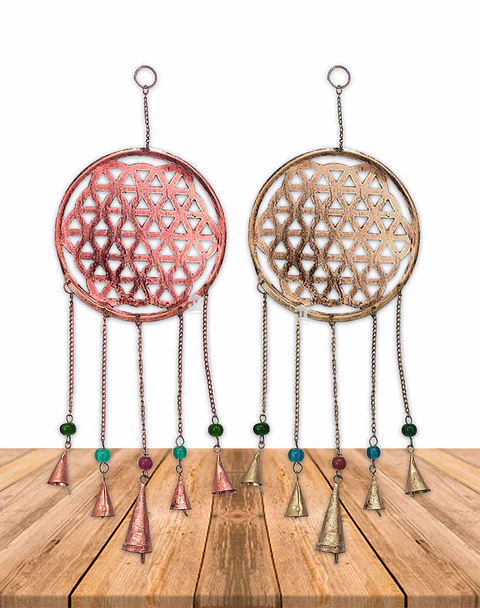 Colgante metal Mandala 10" VDQ20-065
