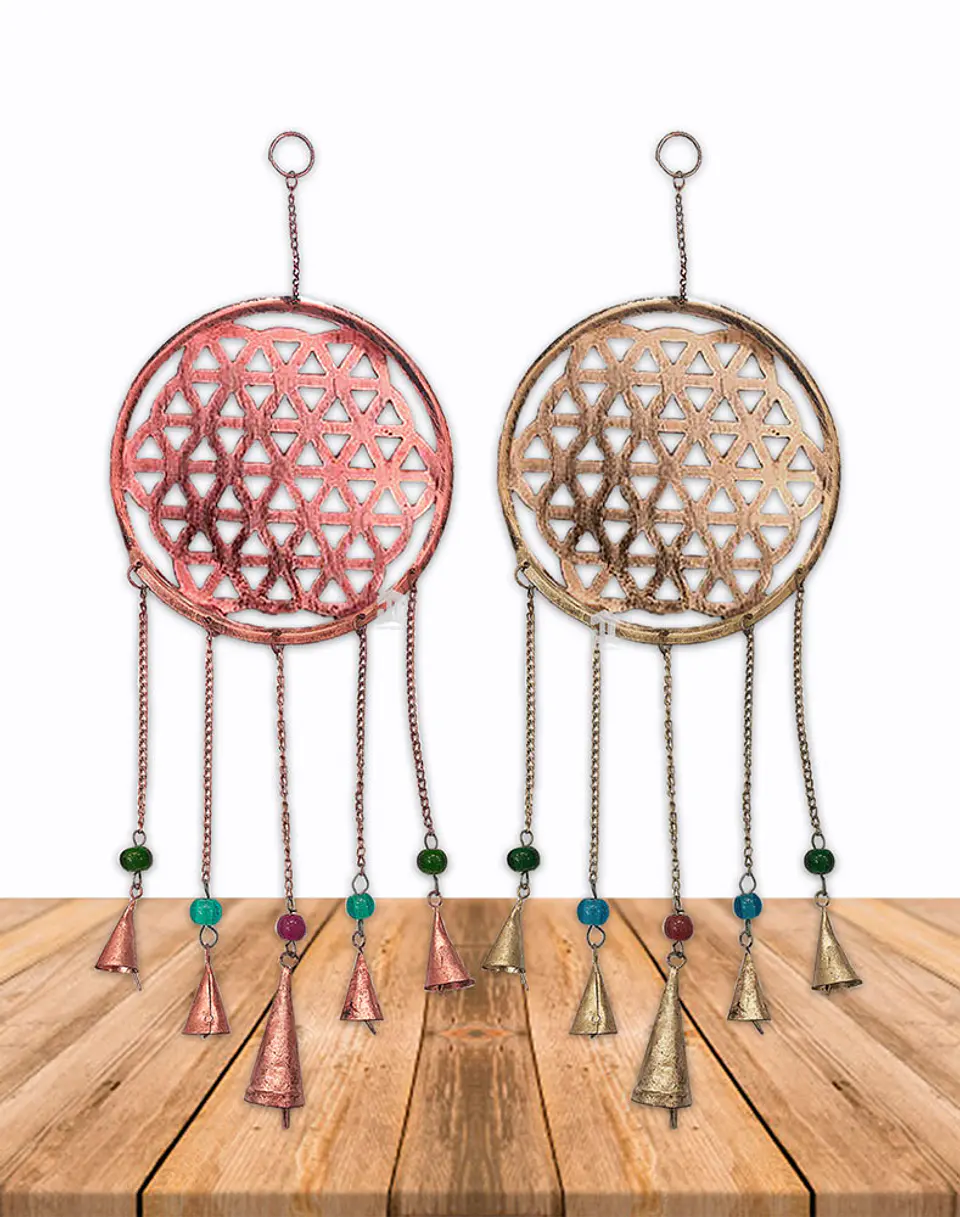 Colgante metal Mandala 10