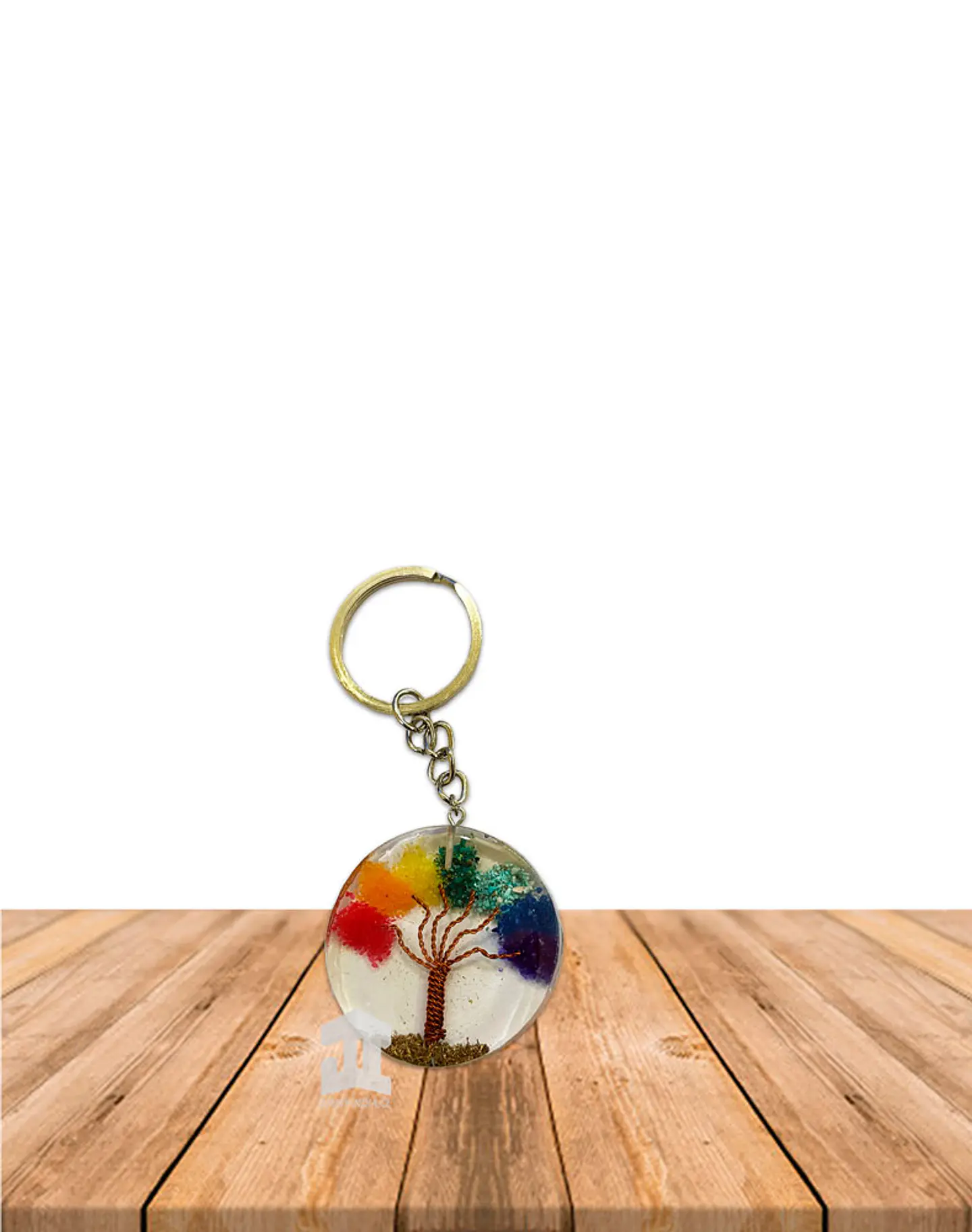 Llaveros de Resina 7 Chakras Grande 4cm 1