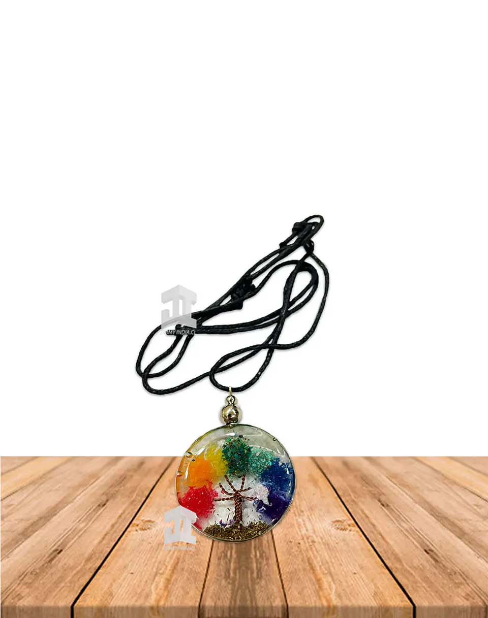 Colgantes de Resina 7 Chakras 40cm 1