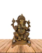 Dios Ganesh Grande en Bronce   10