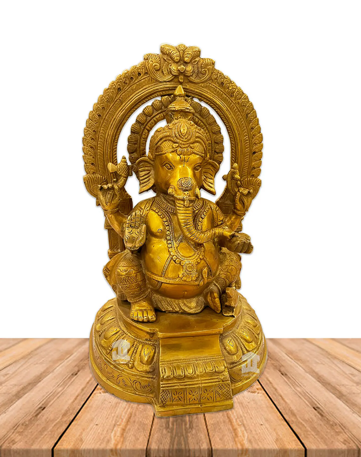 Dios Ganesh Grande con Arco   11,5
