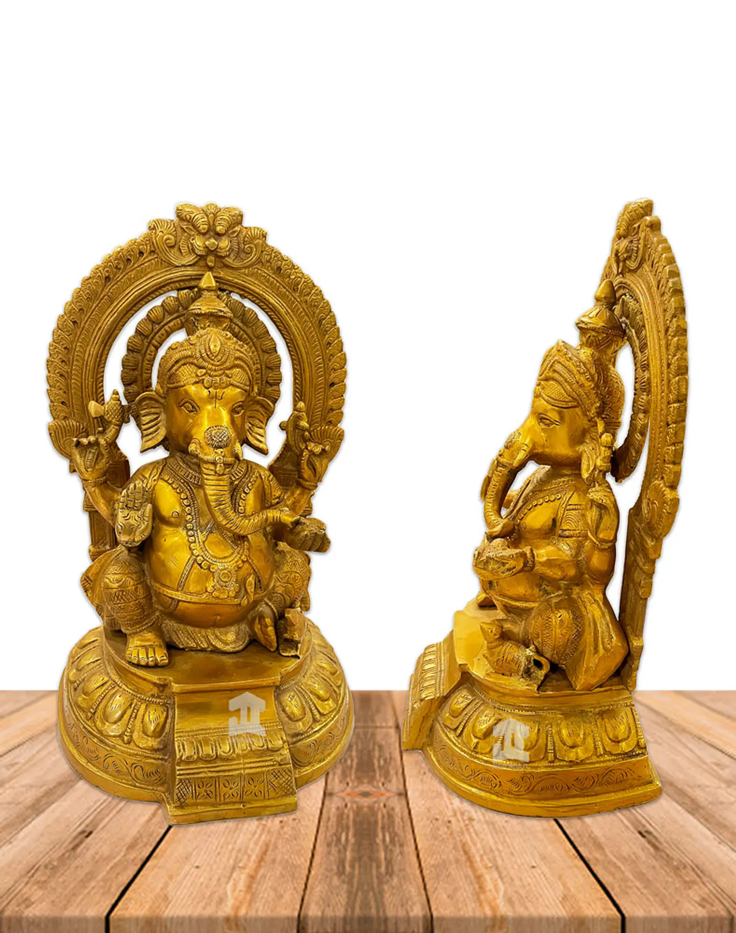 Dios Ganesh Grande con Arco   11,5