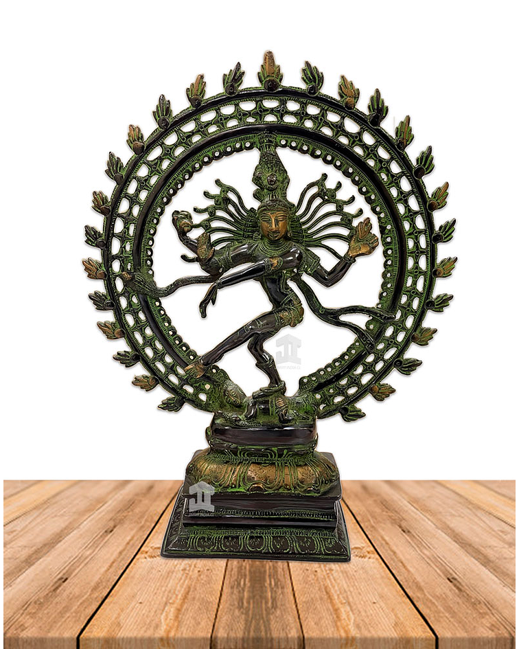 Dios Shiva Danzando en Bronce  18" VDQ21-208 1043