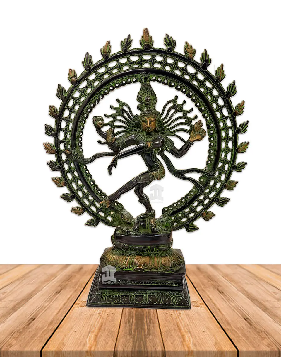 Dios Shiva Danzando en Bronce  18
