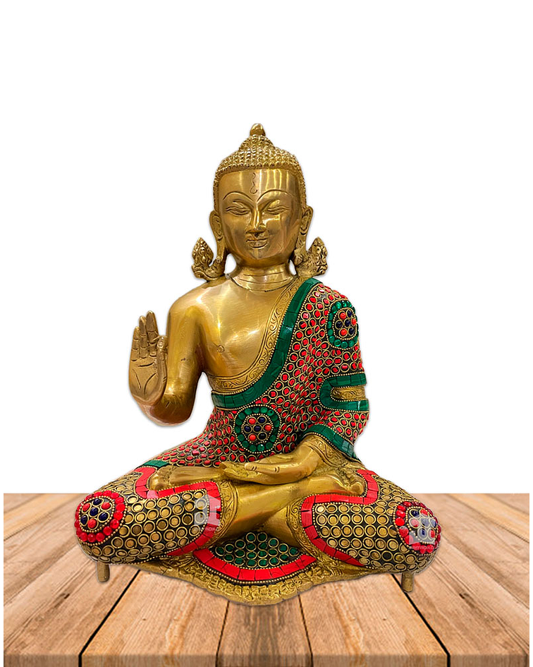 Buda Meditando en Bronce  12" VDQ21-200 1041