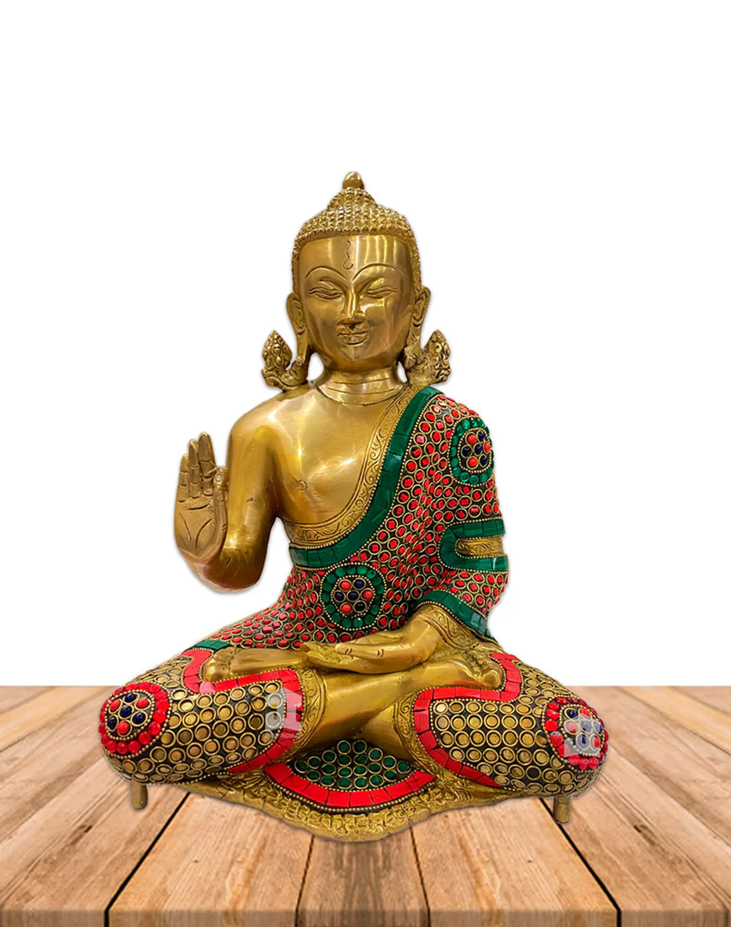 Buda Meditando en Bronce  12