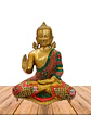 Buda Meditando en Bronce  12