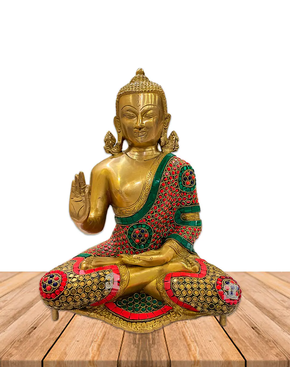 Buda Meditando en Bronce  12