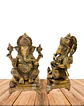 Ganesh con Base en Bronce 10,5