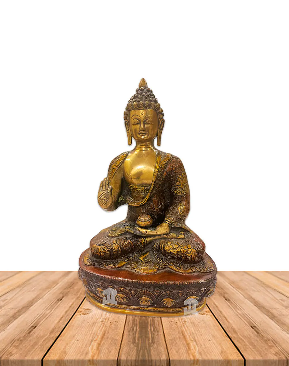 Buda Meditando en Bronce  13