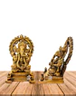 Ganesh con Base en Bronce 12