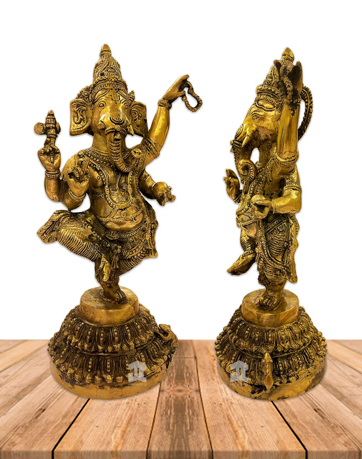 Ganesh Danzando en Bronce 14,5