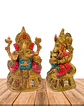Ganesh con Piedras en Bronce 9