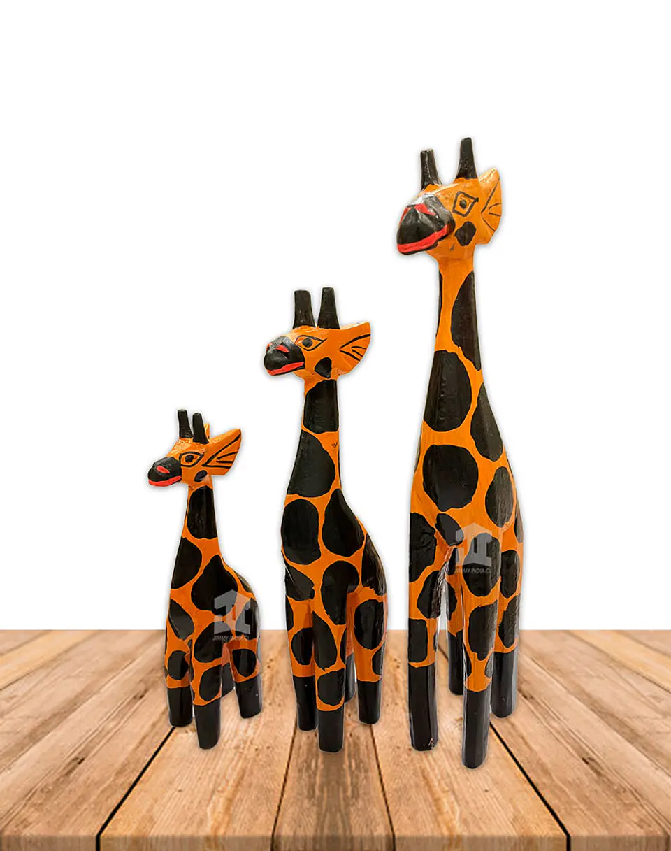 Set de Jirafas de Madera  076 1