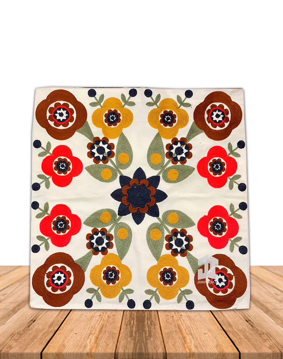 Funda De Cojín Bordado Diseños JI19-307 D 2