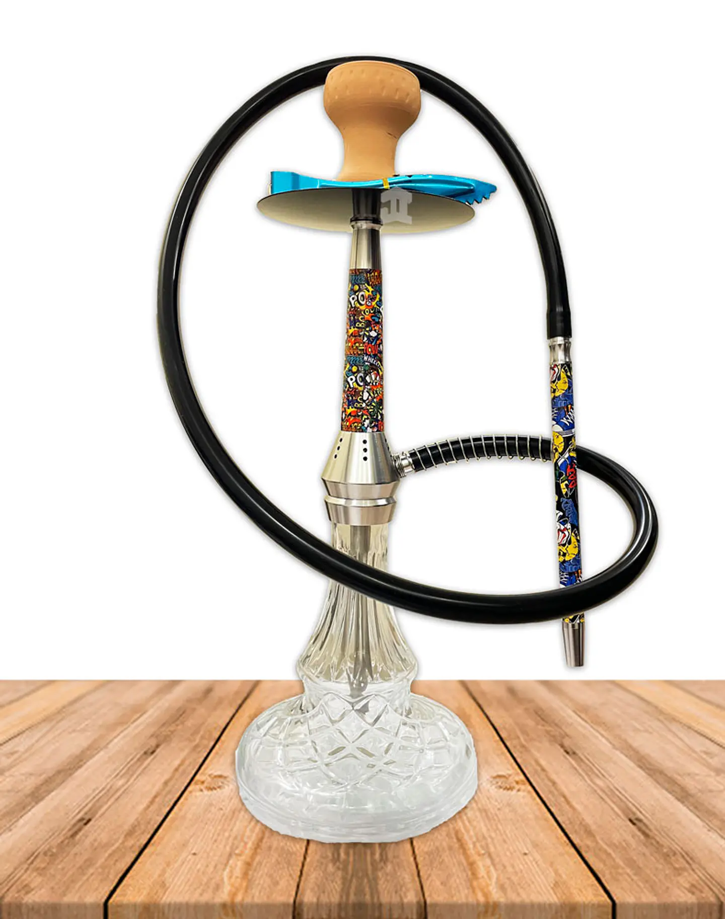Hooka de Vidrio y Detalles Urbanos JI22-12 1