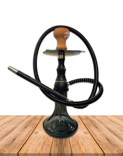 Hooka de Vidrio Negro JI22-16