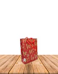 Bolsa Papel Kraft Navidad 20x15cm Precio x Docena JI16-11D - Miniatura 8