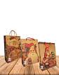 Bolsa Papel Kraft Navidad 33x24cm Precio x Docena JI16-11F - Miniatura 1