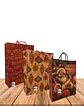 Bolsa Papel Kraft Navidad 42x31,5cm Precio x Docena JI16-11G - Miniatura 1