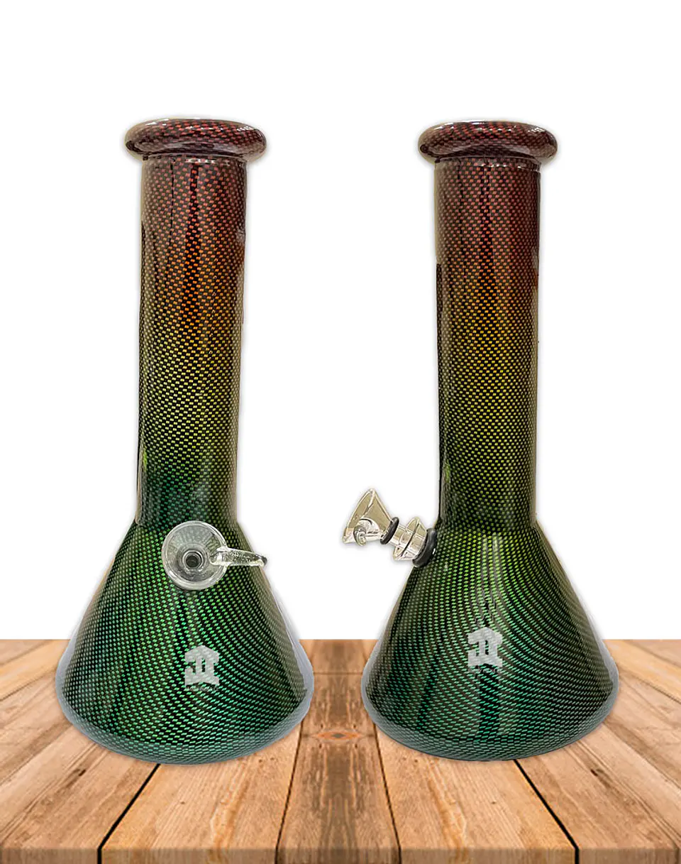 Bong Rejado Grande de Vidrio  GLA-023 2