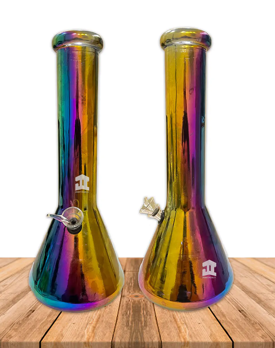 Bong Tornasol Grande de Vidrio  GLA-006 2