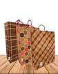 Bolsa Papel Kraft c/diseño 42x31,5cm Precio x Docena JI16-10G - Miniatura 1