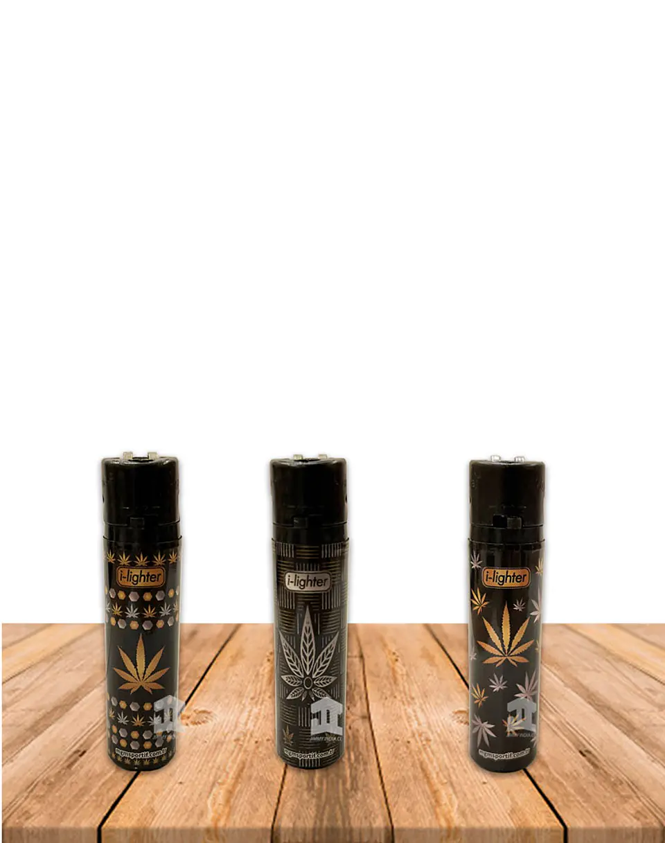 Encendedores i-Lighter Sleeve Green Leaf - 5 1