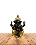 Dios Ganesh  en Poliresina    6" JI19-042