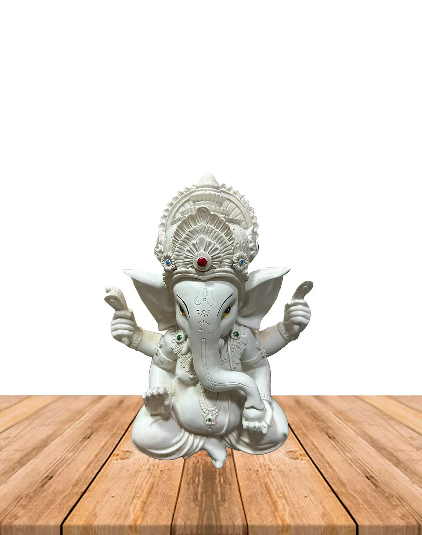 Dios Ganesh en Poliresina Mediana  10
