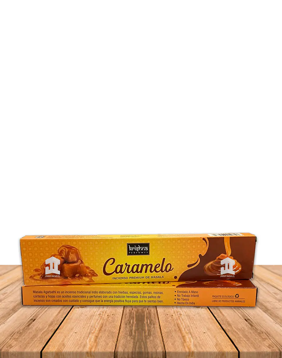 Incienso Krishna Premium Caramelo 15 grs 2