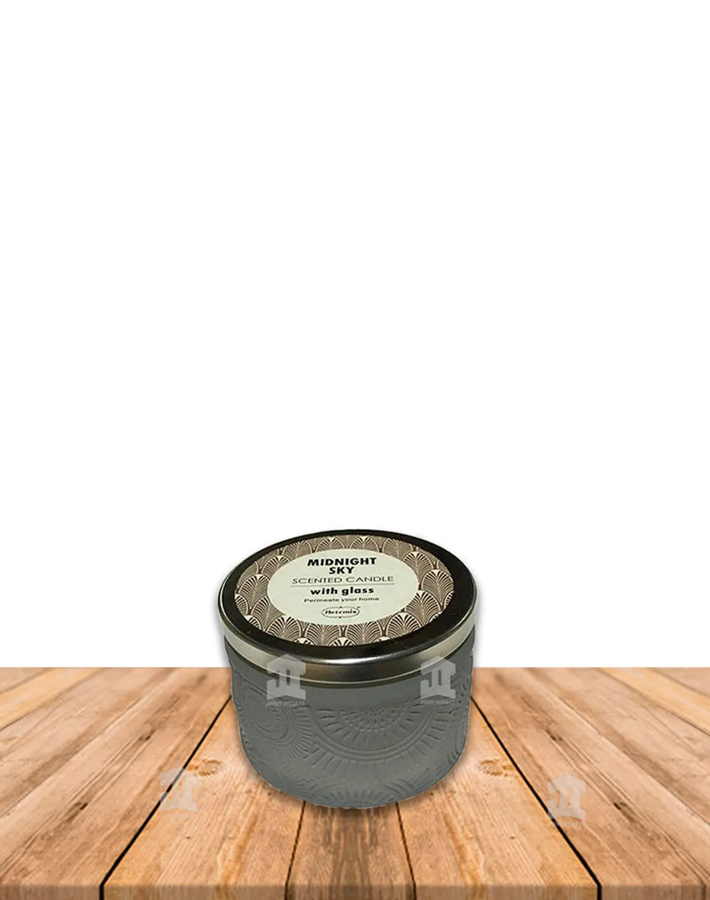 Vela Aromatica Home Fragance Vidrio Tallado JI19-460 2