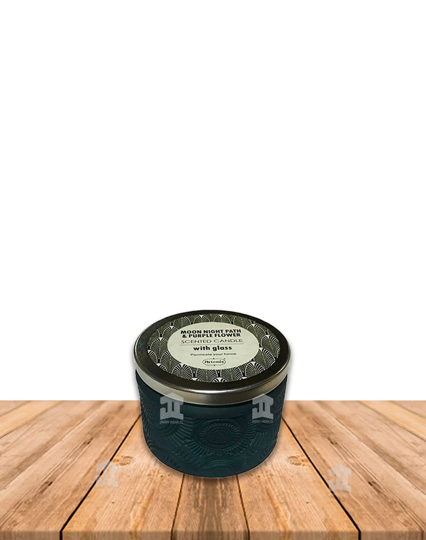 Vela Aromatica Home Fragance Vidrio Tallado JI19-460 1