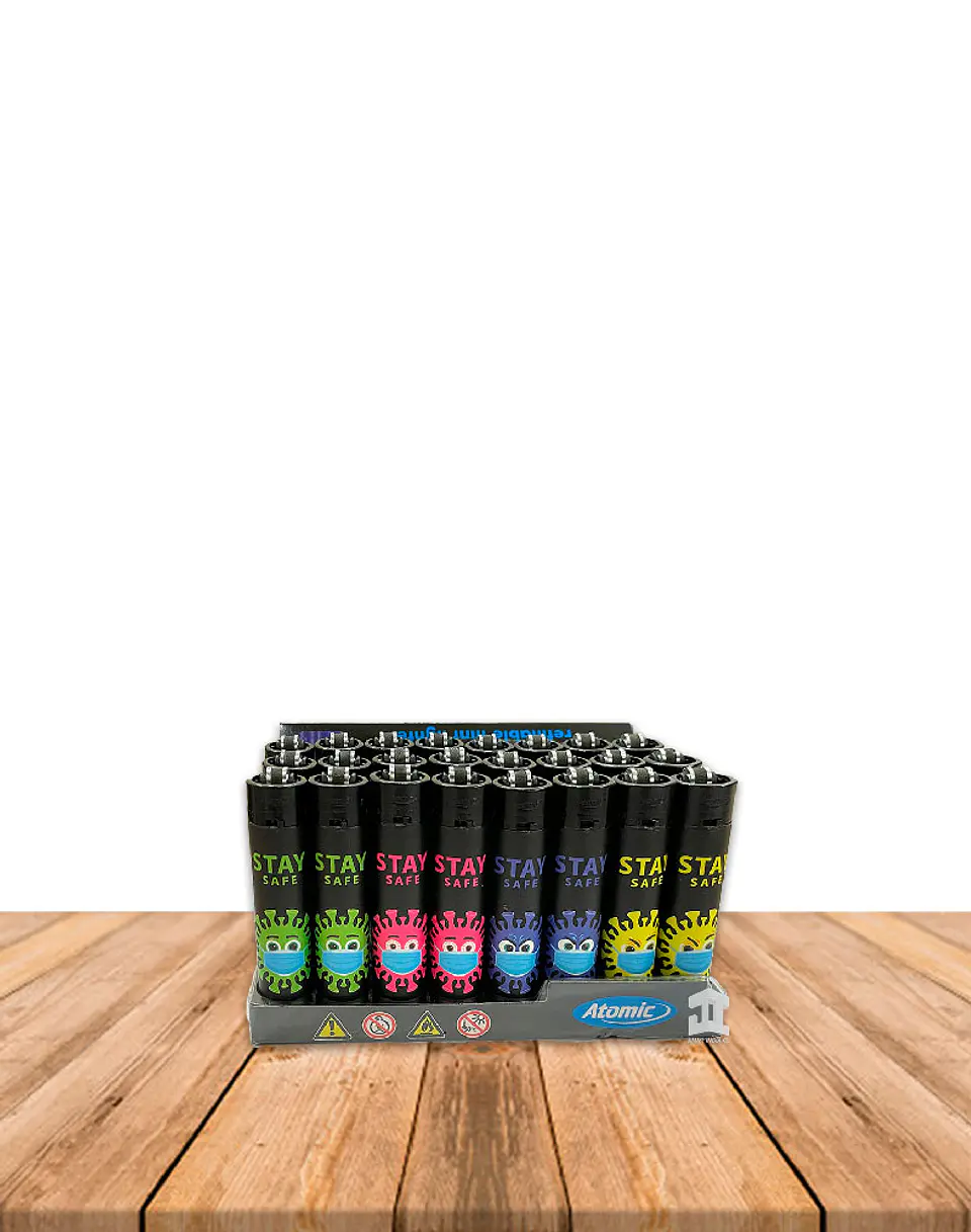 Encendedores Atomic Stay Safe Cod.127 2