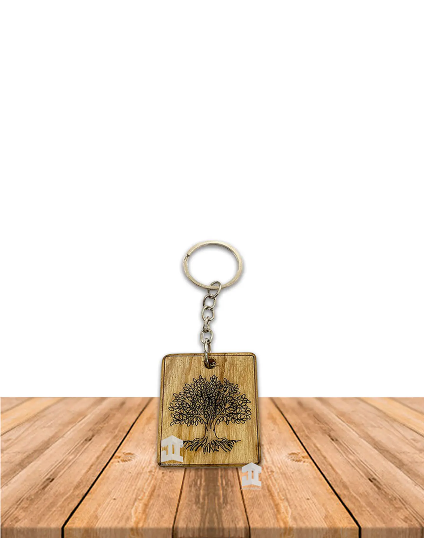 Pack de 6 Unidades Llavero De Palo Santo  3