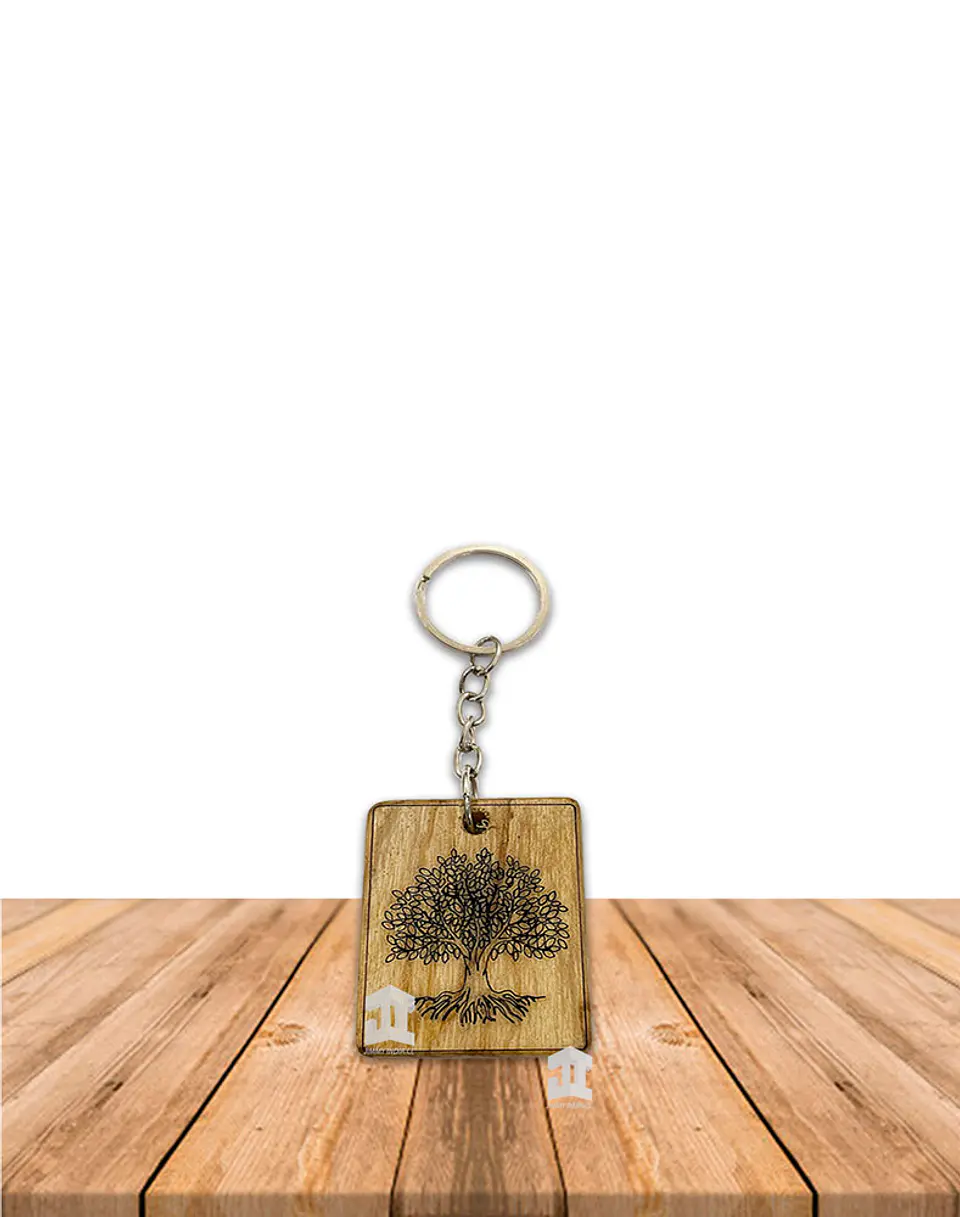 Pack de 6 Unidades Llavero De Palo Santo  3