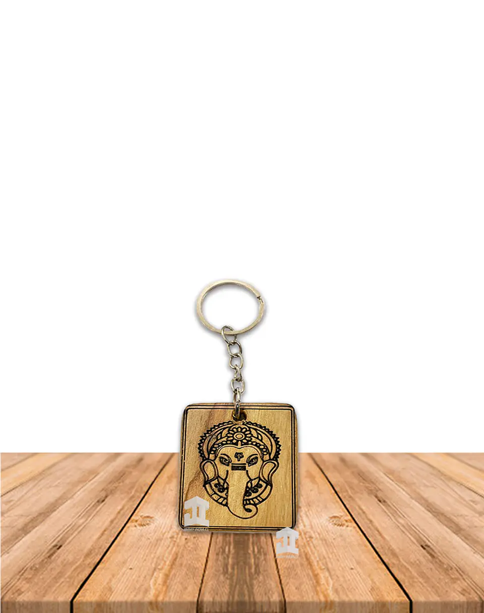 Pack de 6 Unidades Llavero De Palo Santo  4