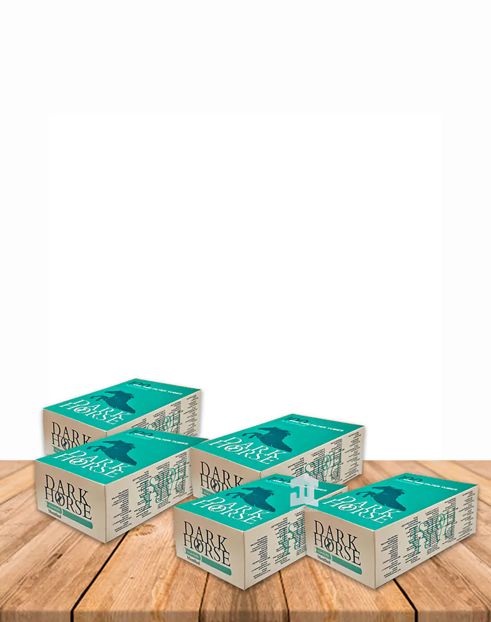 Tubo Para Rellenar Dark Horse Mentol Pack 5 Displays 2