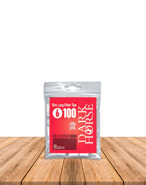 Filtro Dark Horse Slim Long 100 unidades