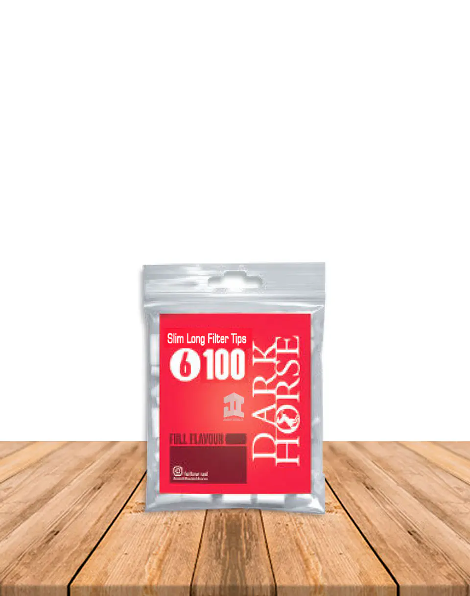 Filtro Dark Horse Slim Long 100 unidades 1