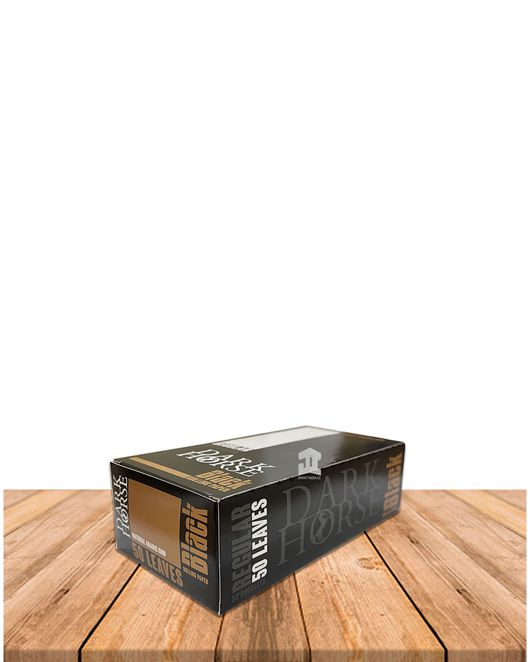 Papelillo Dark Horse Black Nº1  Caja de 50