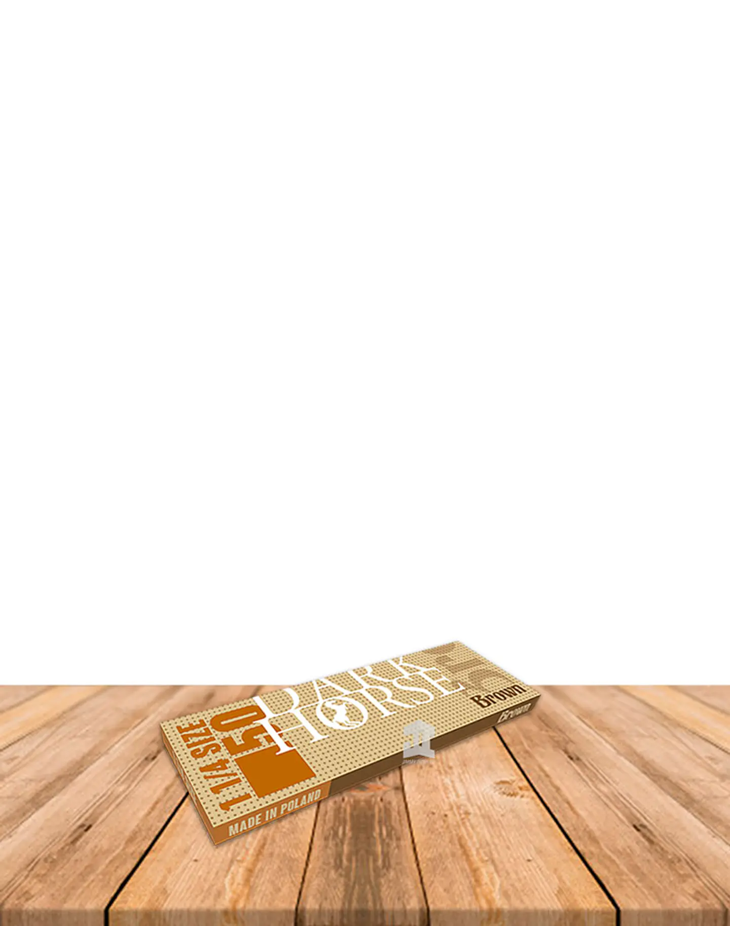 Papelillo Dark Horse Brown 1 1/4 , Caja de 25 2