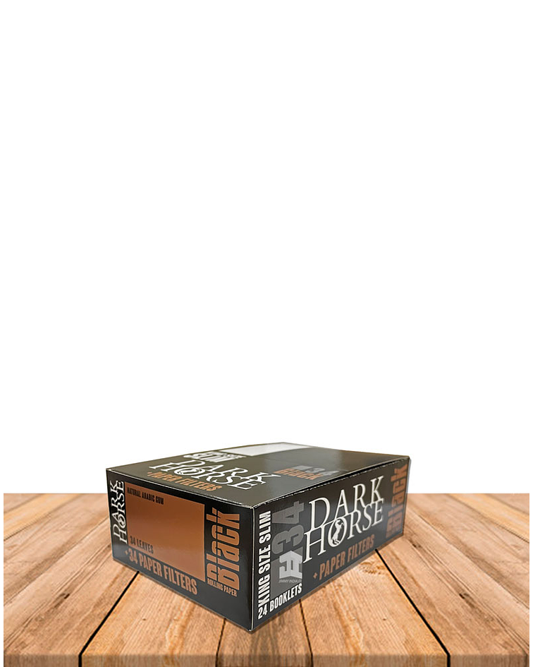 Papelillo Dark Horse Sabana Black + Tips