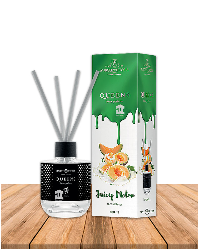  Difusor Mikado con Palitos Queens Juicy Melon  100ml